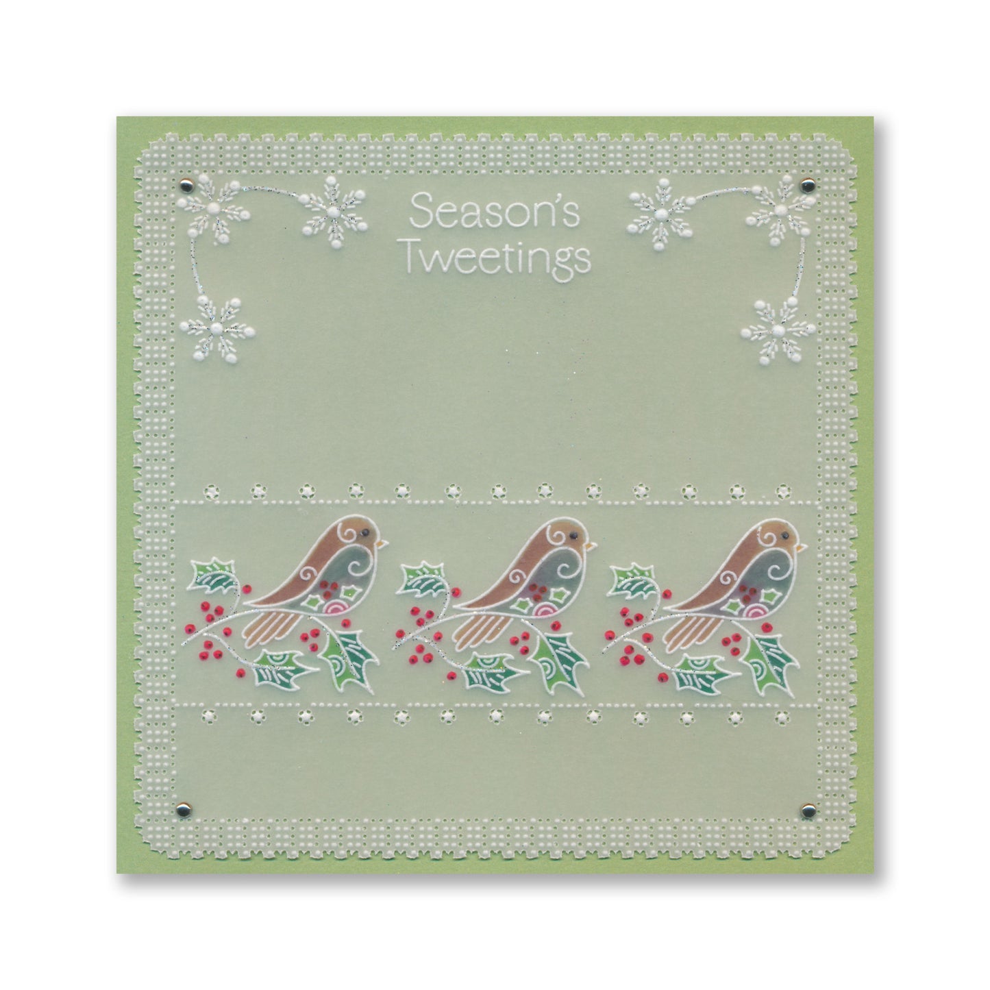 Tina Cox Christmas Elements Sampler A4 Groovi Plate