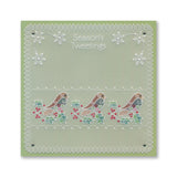 Tina Cox Christmas Elements Sampler A4 Groovi Plate