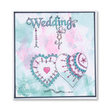 Linda's Bijou Wedding Dangles A6 Stamp Set