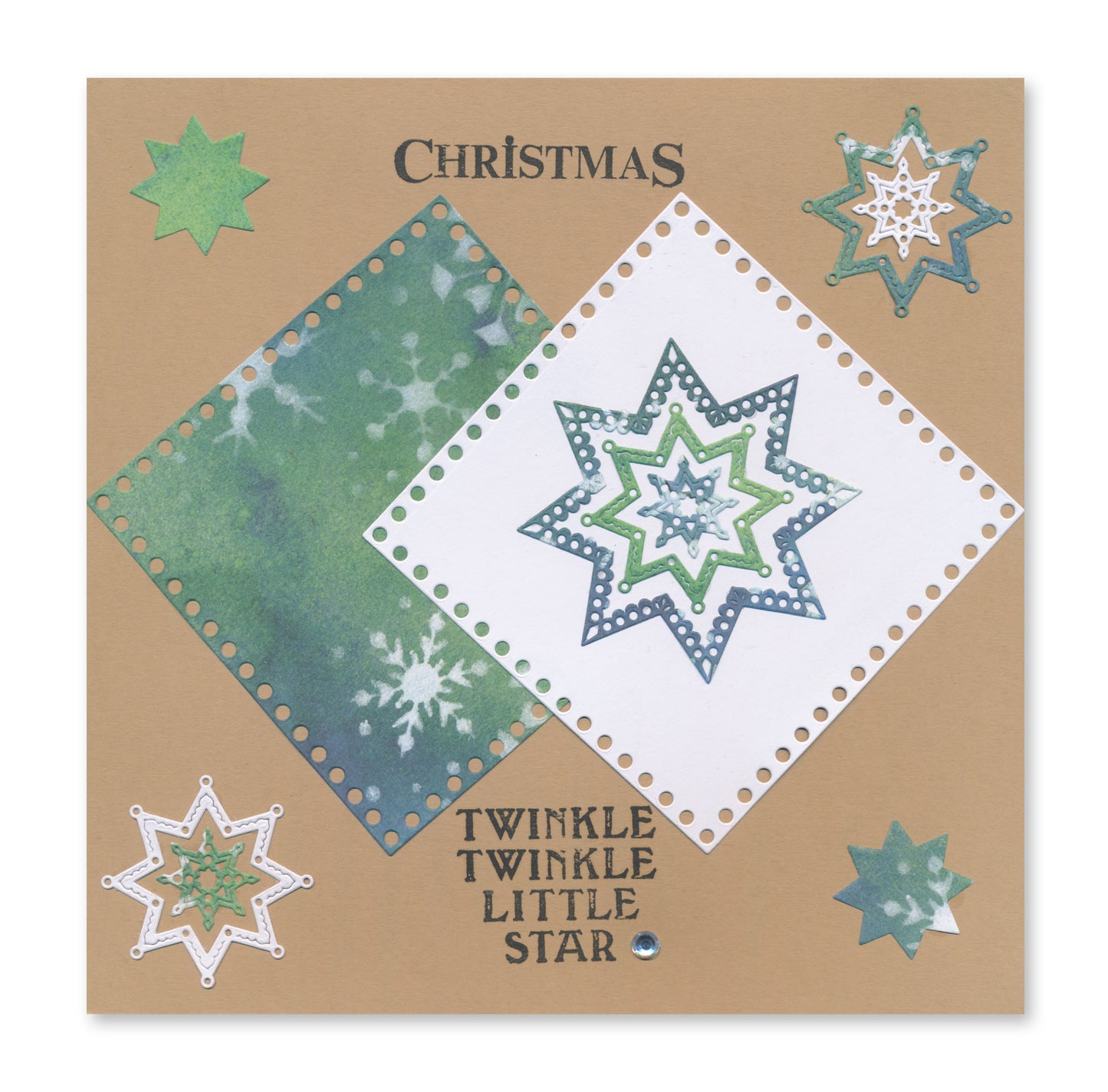 Christmas Mandalas Clarity Fresh Cut Die Collection