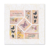 Mini Butterflies & Bees A7 Stamp Duo
