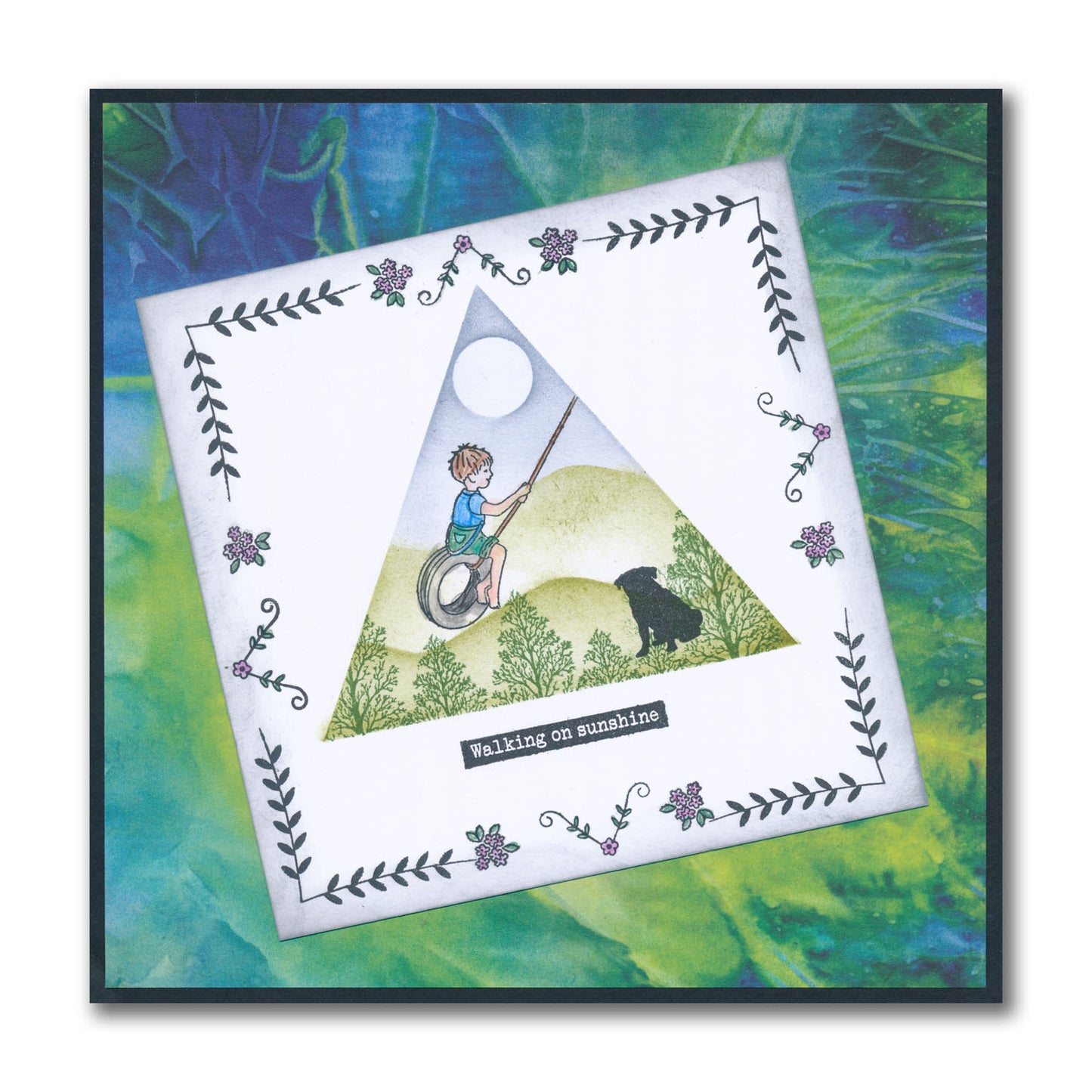 Linda's Bijou Children Through the Seasons - Summer A5 Stamp Set