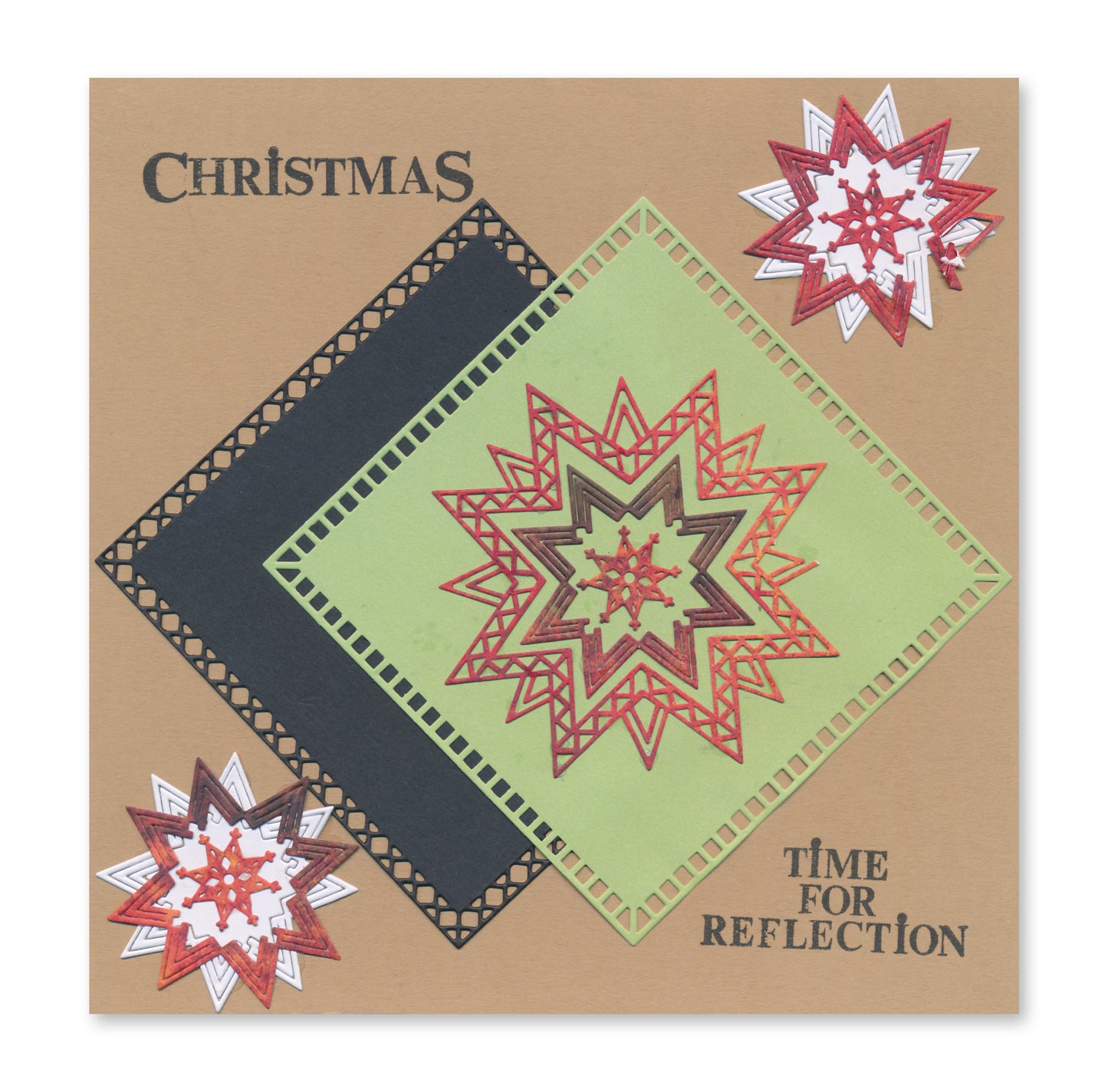 Christmas Mandalas Clarity Fresh Cut Die Collection