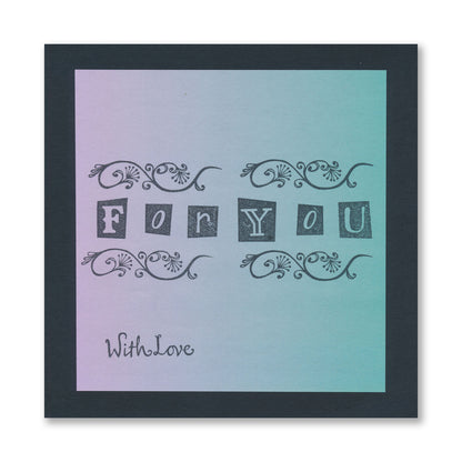 Geisha & Waterhouse A5 Stamp & Mask Set