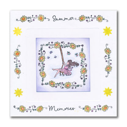 Linda's Bijou Children Through the Seasons - Summer A5 Stamp Set