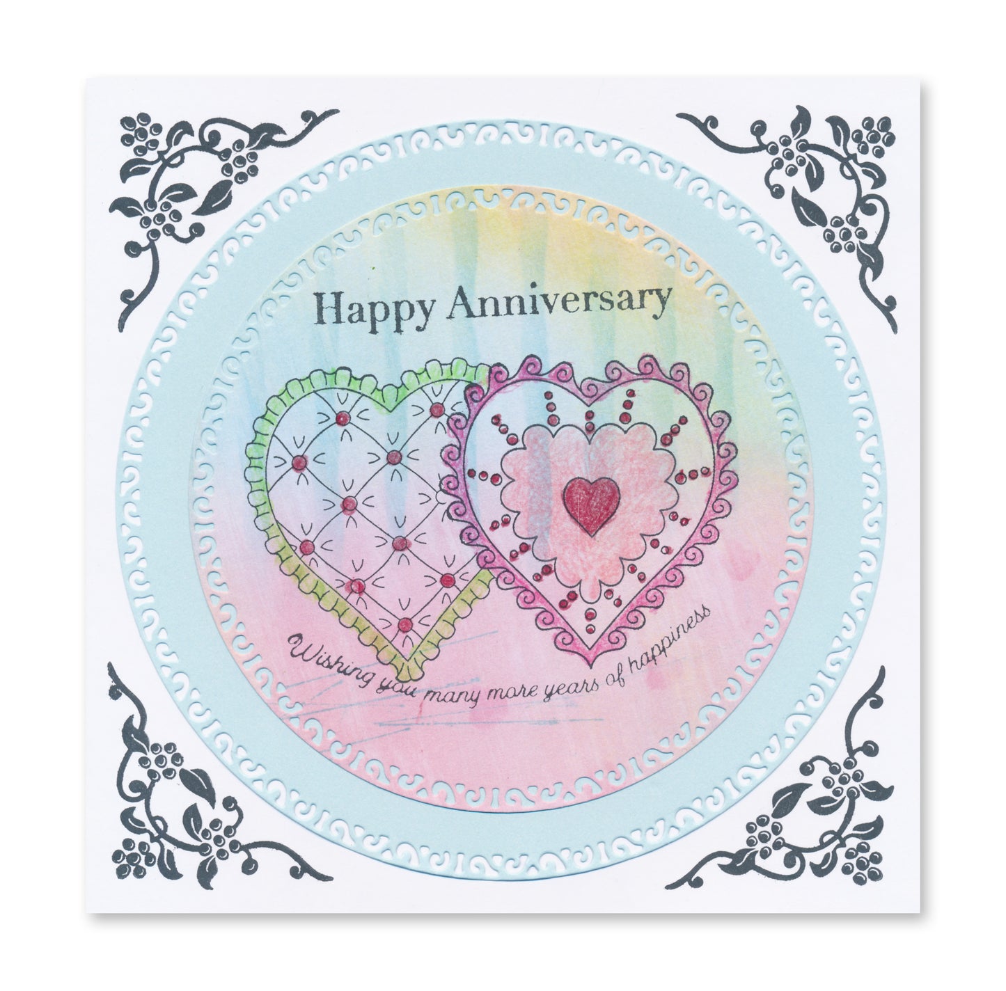 Nested Circle Doodle Frame-its Frames & Panels Die Collection