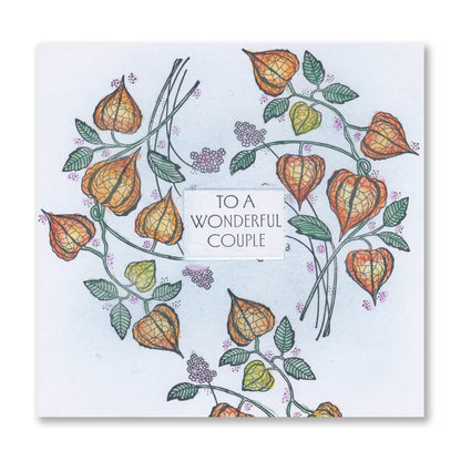 Tall Art Deco Sentiments A5 Stamp Set