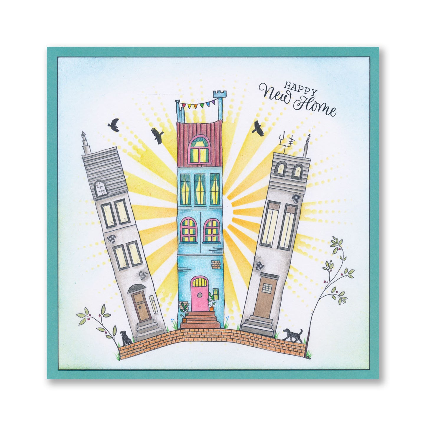 Clarity Street A5 Stamp & Mask Set