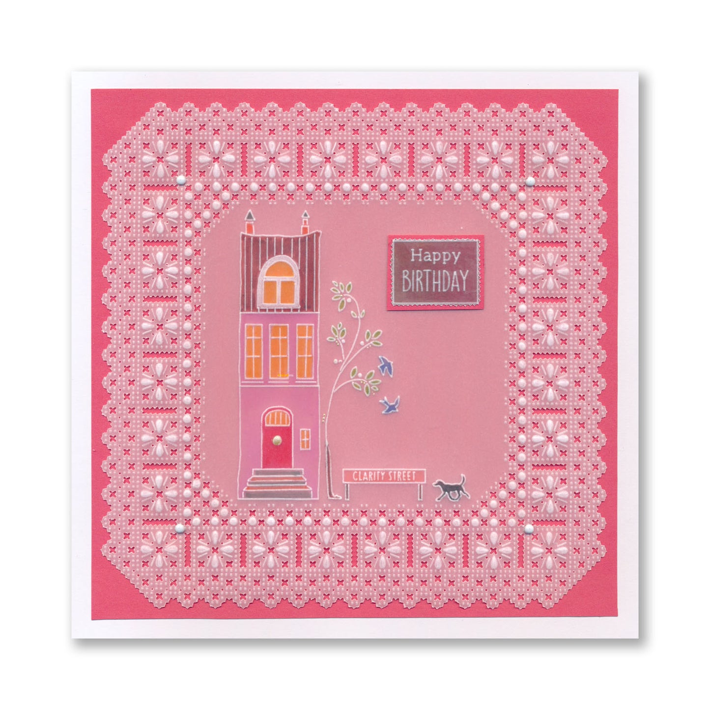 Clarity Street A4 Square Groovi Plate