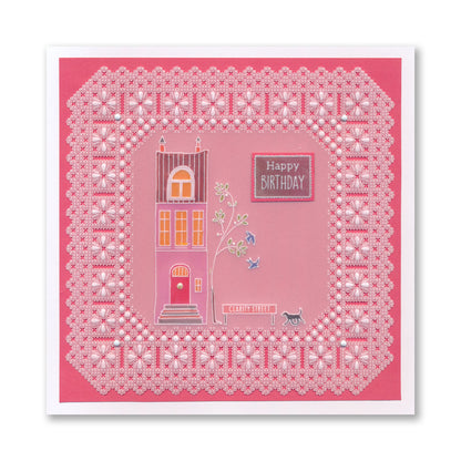 Clarity Street A4 Square Groovi Plate