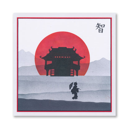 Geisha & Waterhouse A5 Stamp & Mask Set