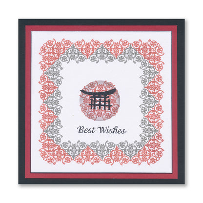 Geisha & Waterhouse A5 Stamp & Mask Set