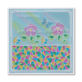 Linda's Richelieu Lace A5 Square Groovi Plate Collection