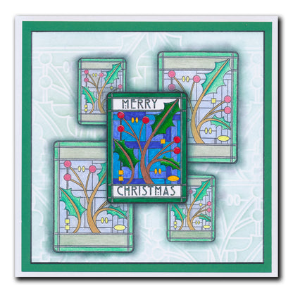 Bijou Art Nouveau Collection A4 Stamp Set