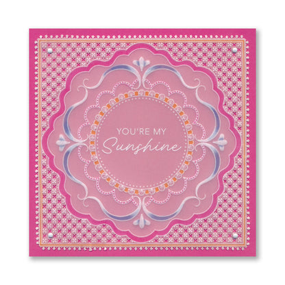 Christmas French Lace Midi Groovi Plate Quartet