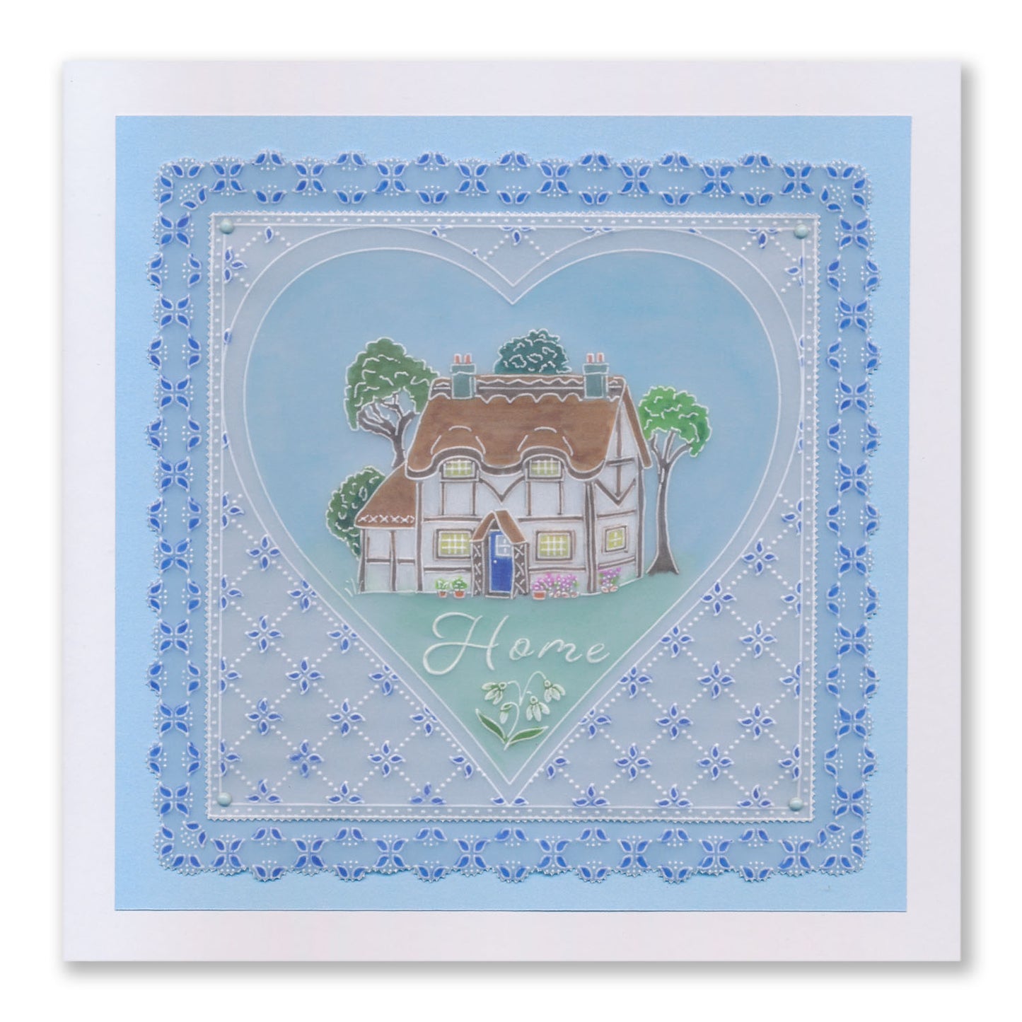 Linda's Layering Frames Set 2 - Countryside A4 Square & A5 Square Groovi Plate Collection