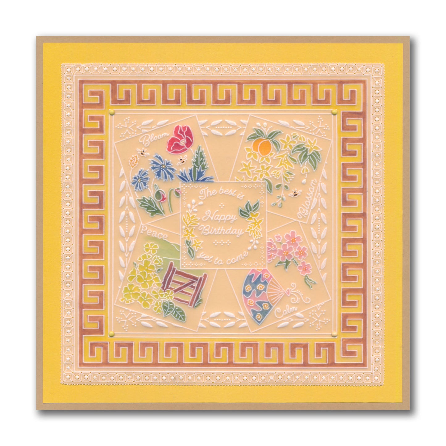 Linda's Layering Frames Sampler A4 Groovi Plate