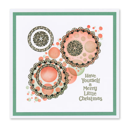 Christmas Mandalas Clarity Fresh Cut Die Collection