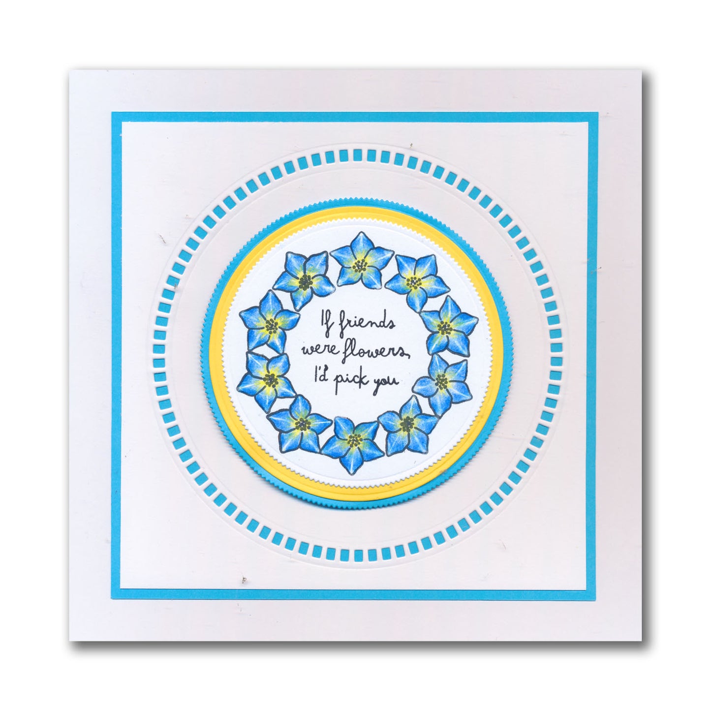 Just Flowers A5 Stamp Set