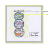 Barbara's SHAC Japanese Flowers & Butterflies Sampler A5 Stamp & Mask Set