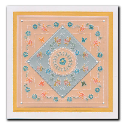 Jazz's Frames Through the Seasons A5 Square Groovi Plate Collection