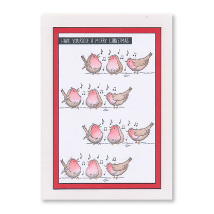 Linda's Christmas Compendium - Part 1 A6 Stamp Collection