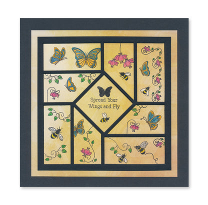 Mini Butterflies A7 Stamp Set