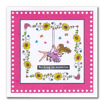 Linda's Bijou Children Through the Seasons - Summer A5 Stamp Set