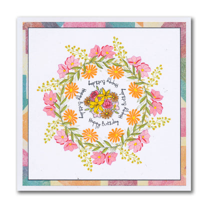 Just Flowers A5 Stamp Set