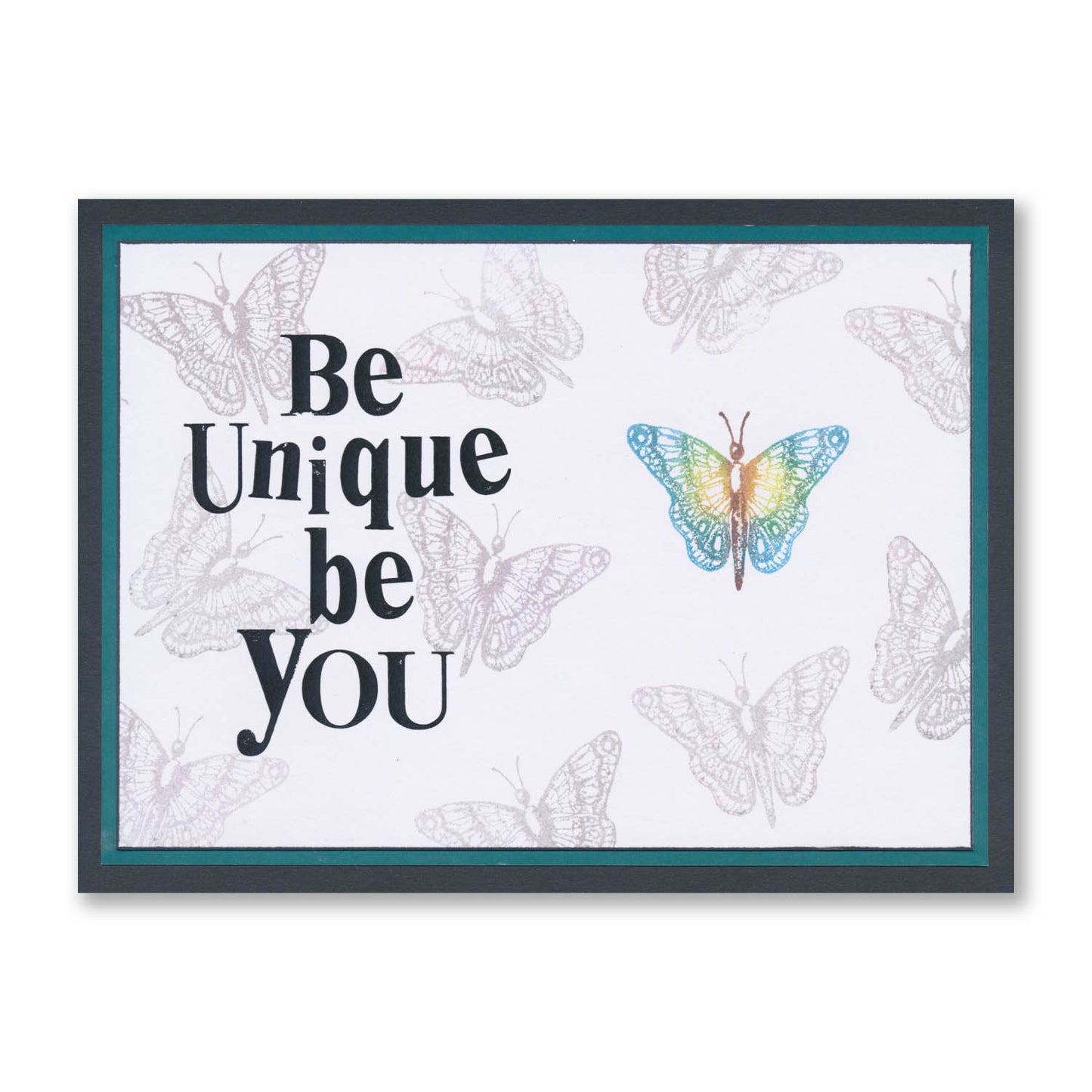 Barbara's Dotted Butterflies A5 Stamp Set