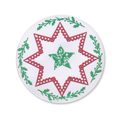 Christmas Mandala Set 4 Clarity Fresh Cut Die