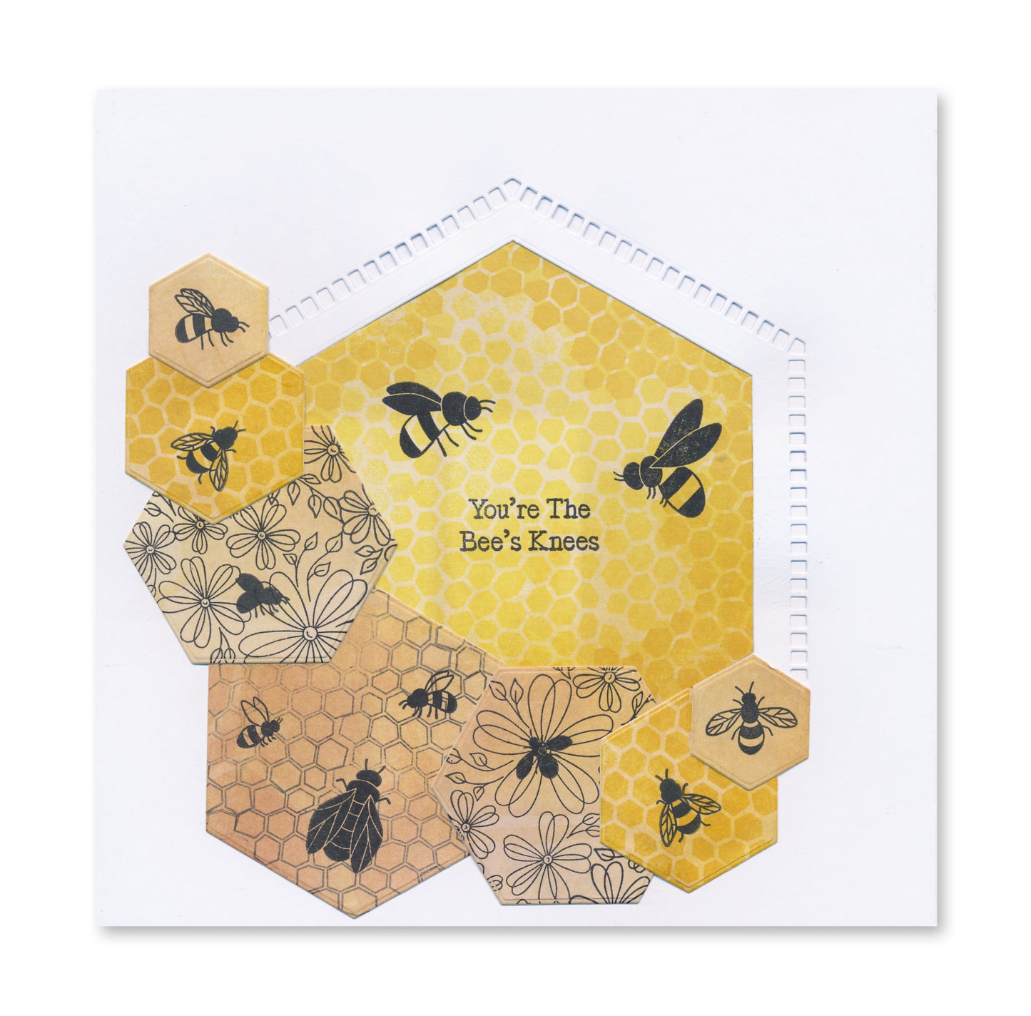 Mini Bees A7 Stamp Set