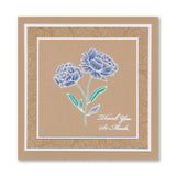 Linda's Peony A6 Stamp & Mask Set