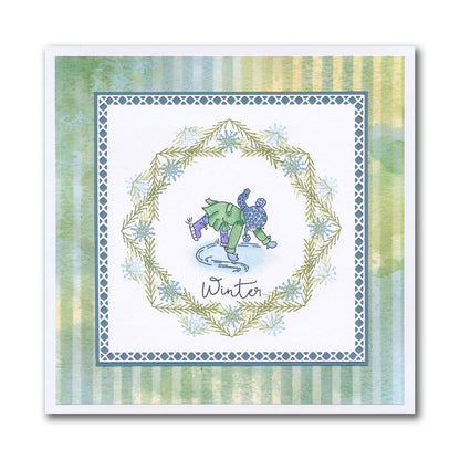 Linda's Bijou Children Through the Seasons Complete Stamp Collection