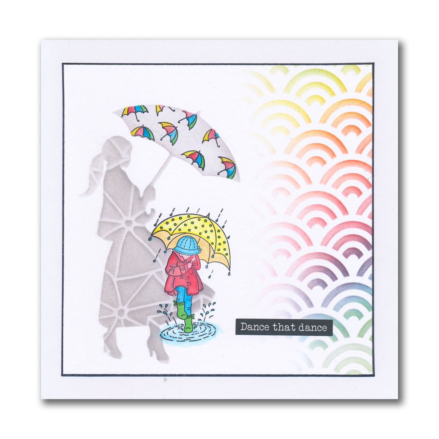 Linda's Bijou Children Through the Seasons - Spring A5 Stamp Set