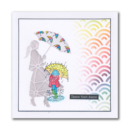 Linda's Bijou Children Through the Seasons - Spring A5 & A7 Stamp Duo