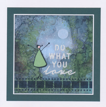 Wee Affirmation Stencils & Stencil Mate - DOUBLE LOYALTY POINTS