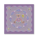 BIP the Bear & Family A5 Square Groovi Plate