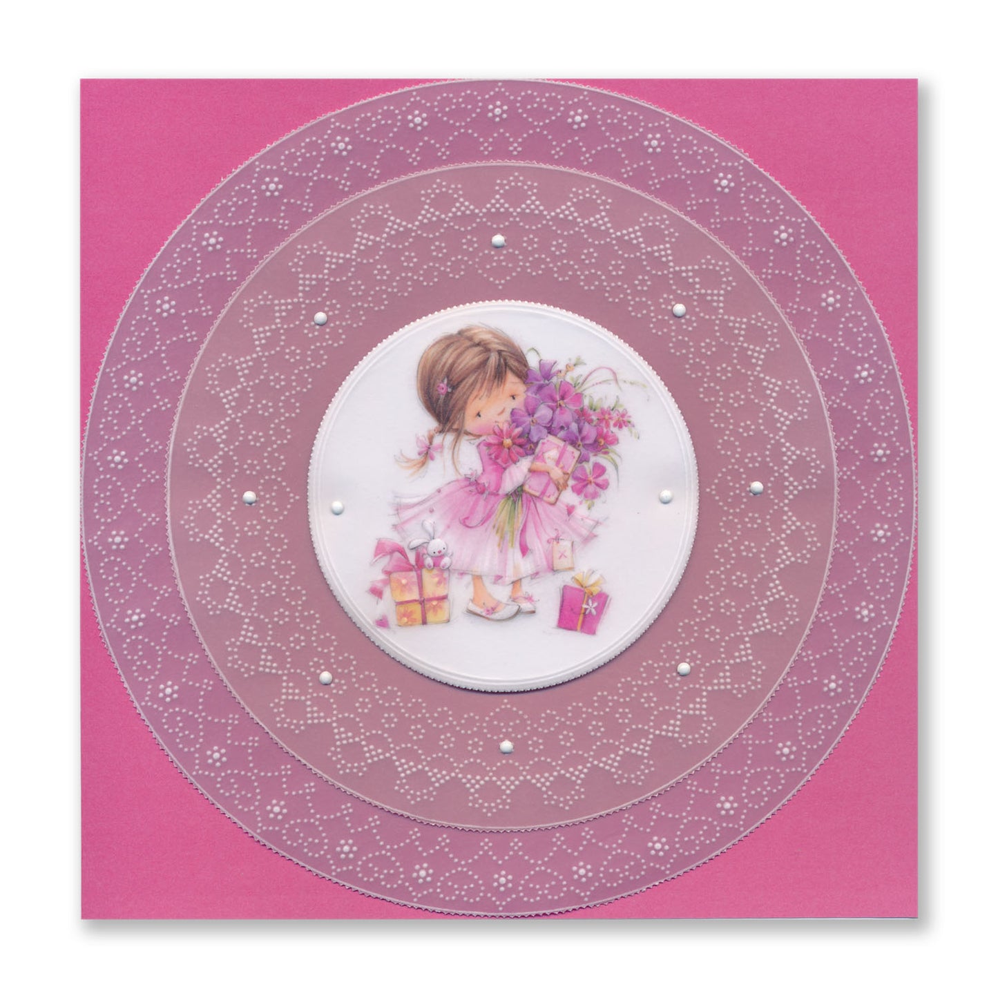 Linda's Layering Frames Set 2 - Countryside A4 Square & A5 Square Groovi Plate Collection