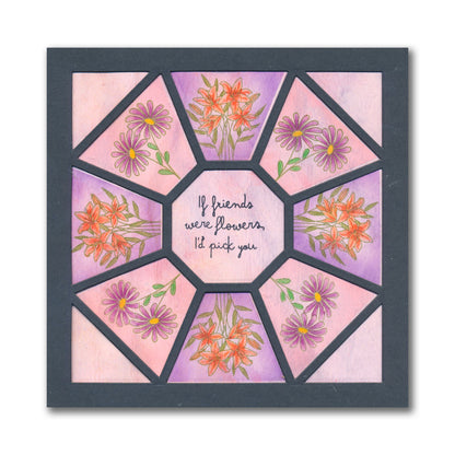 Abstract Layout 5 Aperture Die