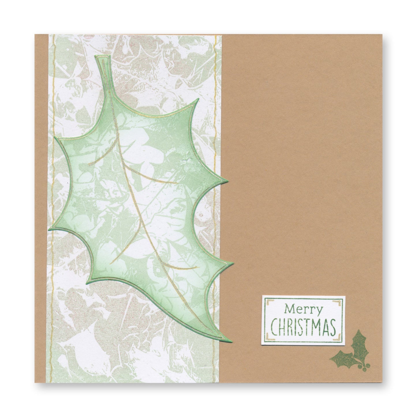 BOW-WOB 5" x 5" Collage Papers - Festive Leafy - Mini Set 1