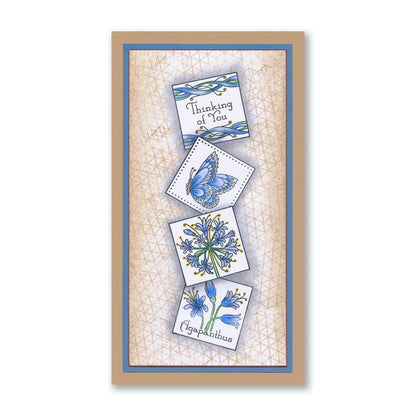 Jayne's Floral Sampler A4 Stamp Set