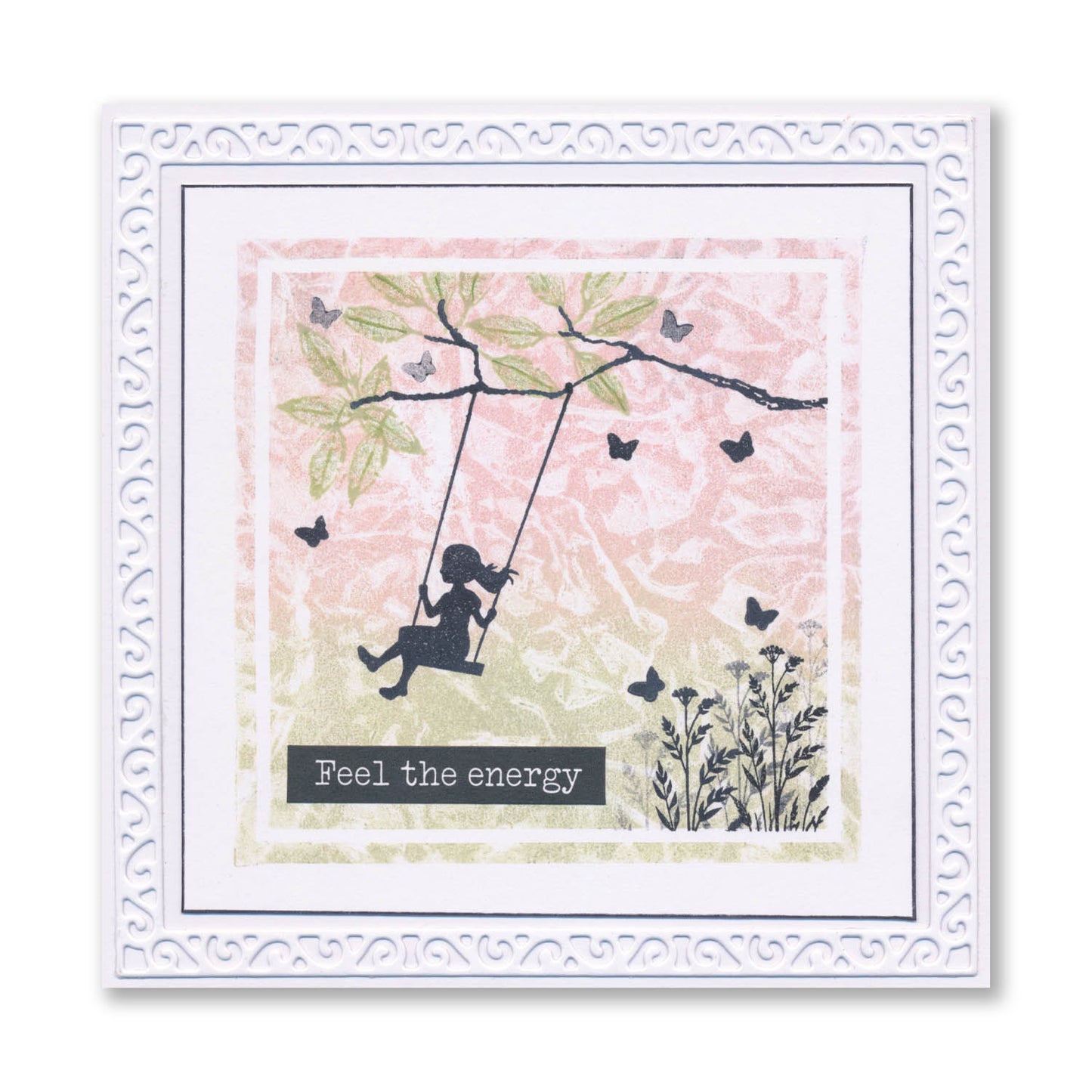 Wee Friends & Family Silhouettes - Childhood Days A5 Stamp Set