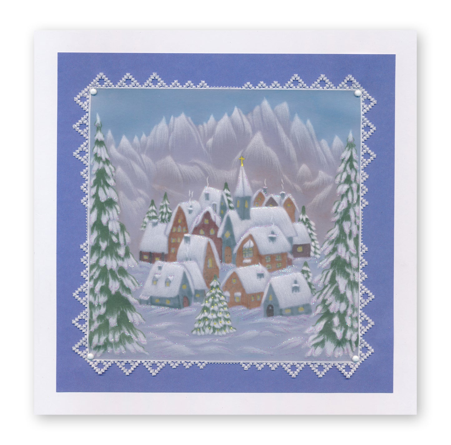 Linda's Enchanted Christmas A5 Square Groovi Plate Collection