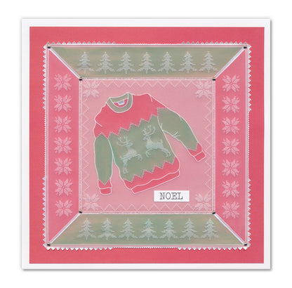 Jim's Christmas Jumper A5 Groovi Plate