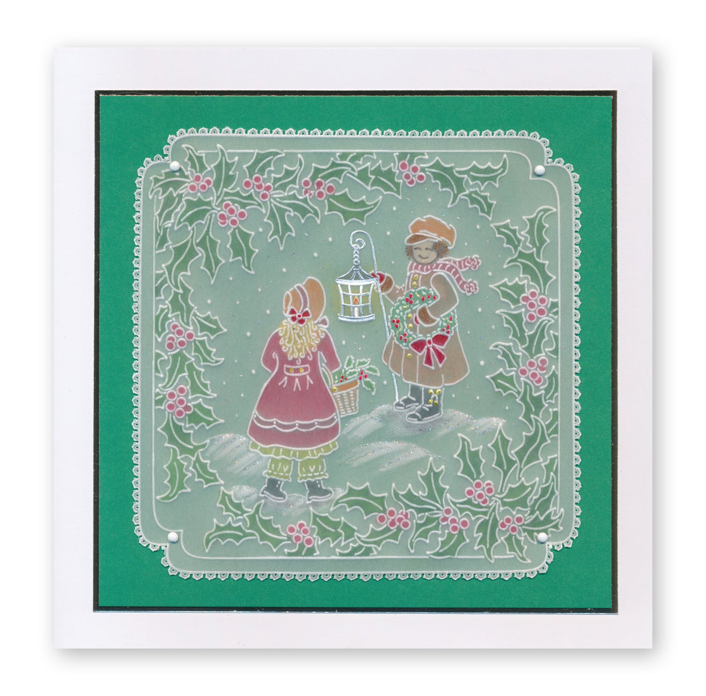 Linda's Enchanted Christmas A5 Square Groovi Plate Collection