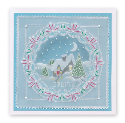 Linda's Enchanted Christmas A5 Square Groovi Plate Collection