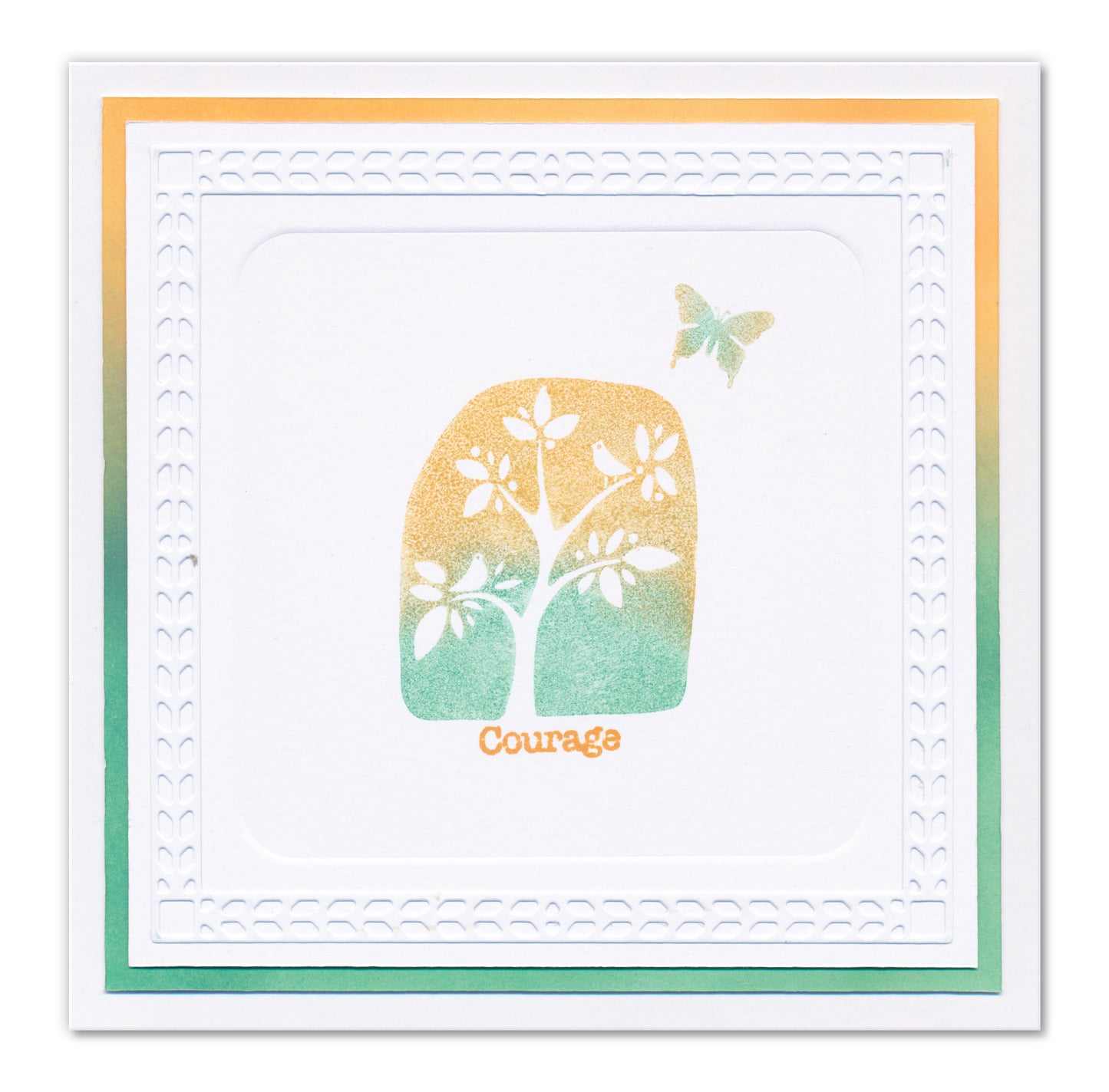 Barbara's Woodland Art Blocks A6 Square Stamp & Embedders Collection