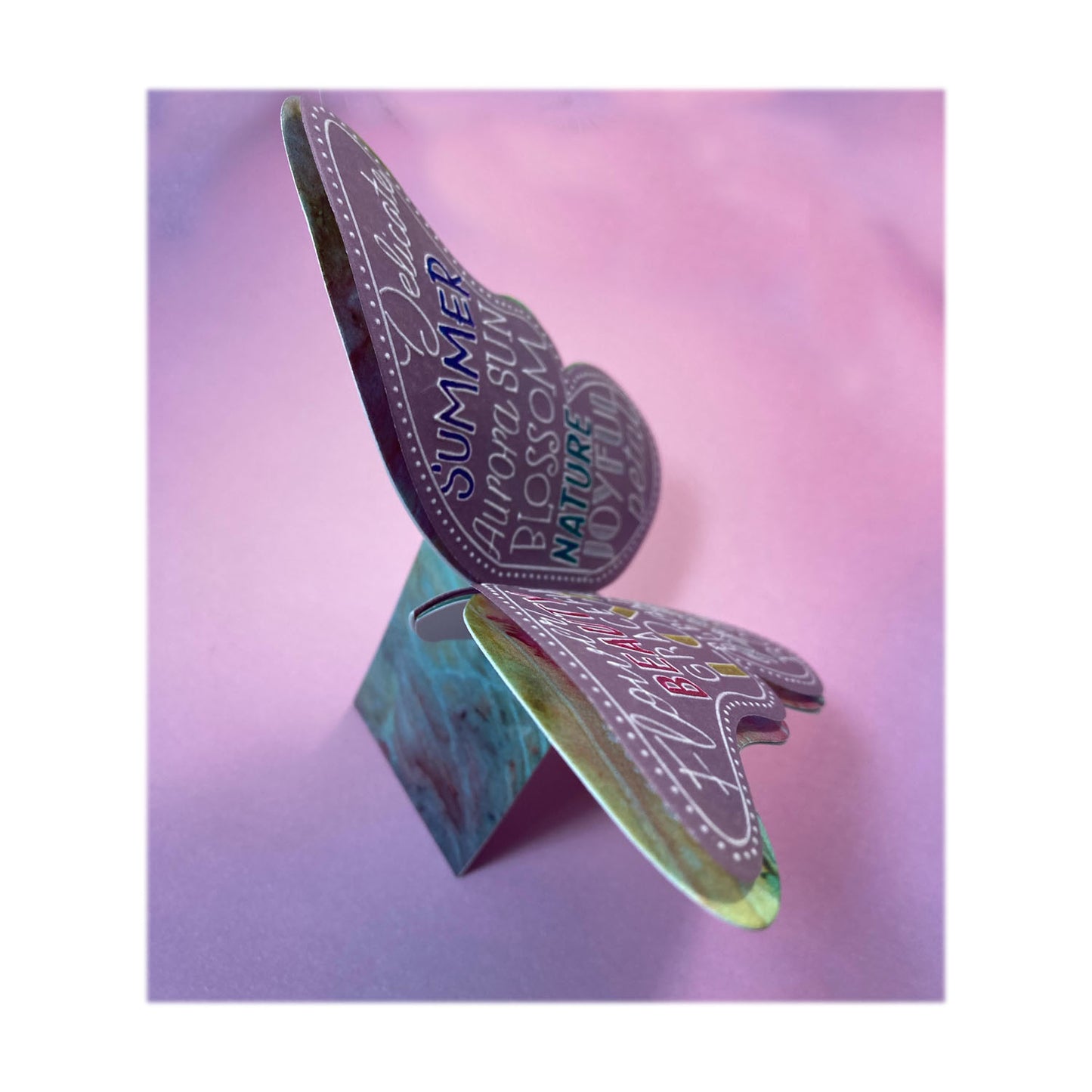 A Kaleidoscope of Small Butterflies A6 & Spacer Groovi Plate Collection