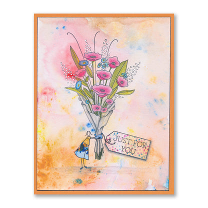 Barbara's SHAC Bouquets A5 Stamp Set